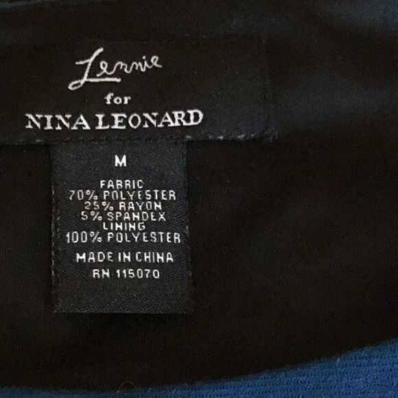 NINA LEONARD dress with various colors & patterns in medium - Picture 10 of 11